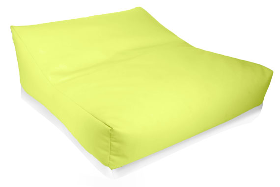 Bedò XXL ecopelle lime