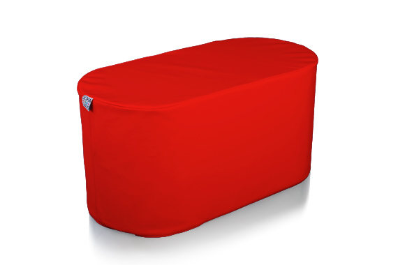 Duorullò ecopelle rosso