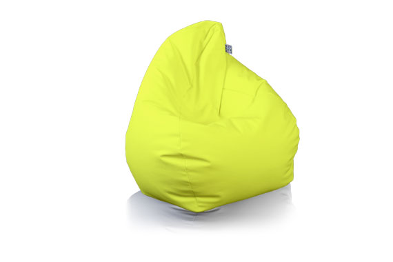 Poirò Maxi nylon fluorescent yellow