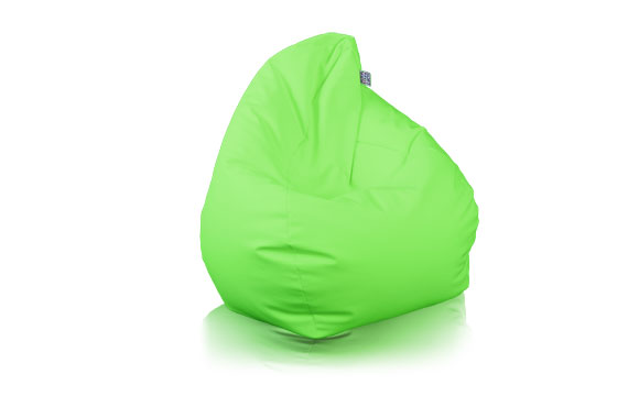 Poirò Maxi nylon fluorescent green