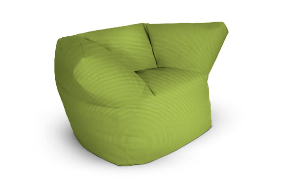 Poltrò XXL acrilico grass green