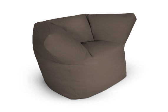 Poltrò XXL acrilico dove gray