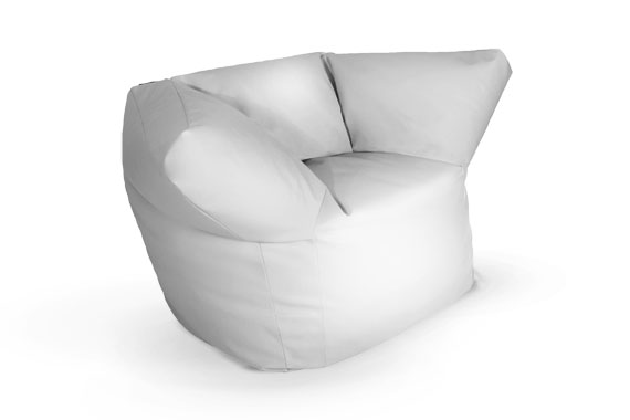 Poltrò XXL acrilico white
