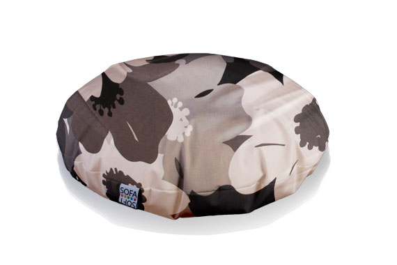 Rondò flower power grey floral