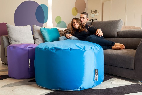 Tubò Soft - The huge soft cylindrical pouf